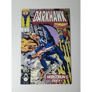 Darkhawk (1991 series) #2 in Near Mint condition. White Pages